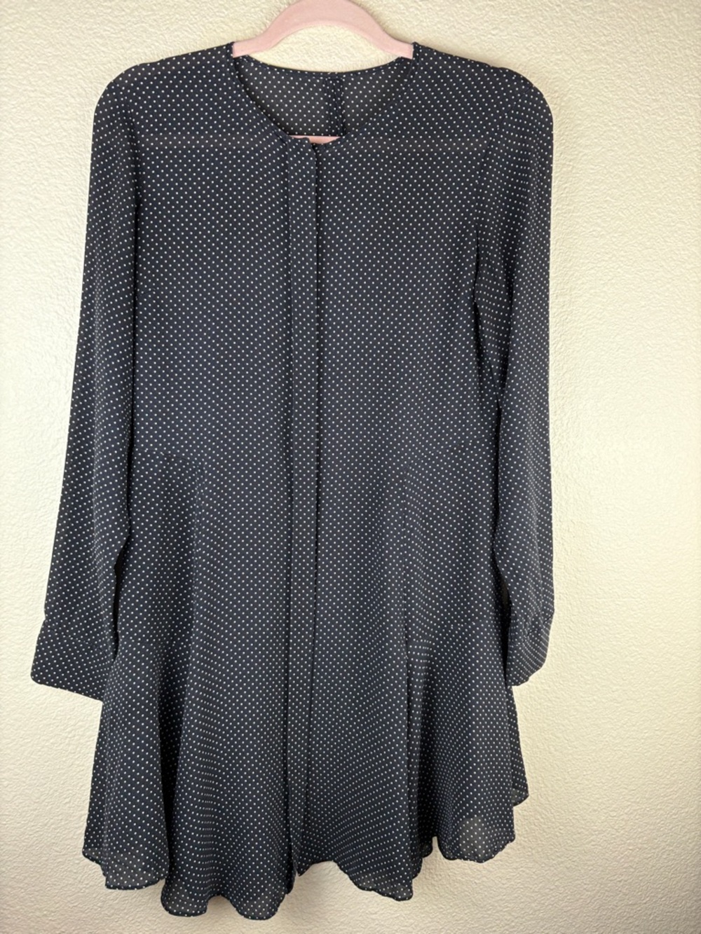 A.L.C. Randi Polka Dot Silk Dress in Black & White Size 6